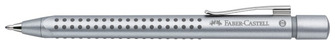 Stylo bille Faber-Castell, série Grip 2011 Chrome satiné