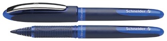 Stylo bille roulante Schneider, série One Business Encre bleue