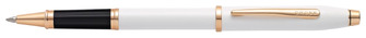 Stylo bille roulante Cross, série Century II Blanc nacré PGT