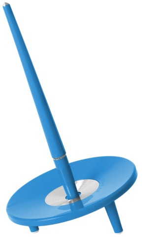 Stylo sur base Ballograf, série Deskset Bleu CT (sans chaîne)