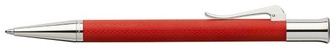 Stylo bille Faber-Castell, Graf von, série Guilloche Resin Rouge Inde