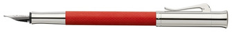 Stylo plume Faber-Castell, Graf von, série Guilloche Resin Rouge Inde