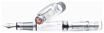 Stylo plume TWSBI, série Diamond 580 ALR Gris Nickel (Pointes régulières)