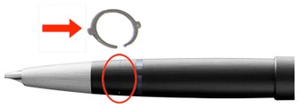 Pièce de remplacement Lamy, Série Parts - Pièces  (Tabbed spring)