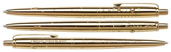 Stylo bille Fisher Spacepen, série AG7-LE Titane Or