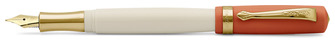 Stylo plume Kaweco, série Student Ivoire/Orange Gt (70's Soul)