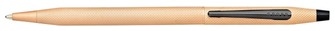 Stylo bille Cross, série Classic Century Or rose brossé BKT