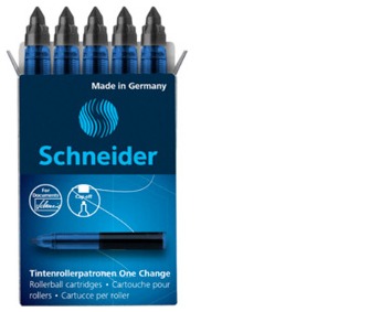 One Change Roller pen Rollerball can be refilled with the exchangeable One  Change cartridge with Ultra-Smooth tip for the best writing experience.  Line, By Schneider- India