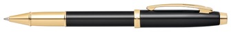 Stylo bille roulante Sheaffer, série Gift collection 100 Noir Laqué GT