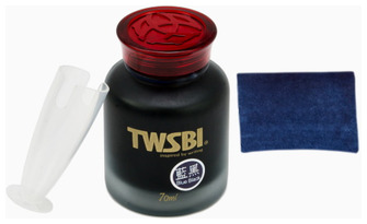 Bouteille d'encre TWSBI, série Inks 70ml Encre bleu-noir