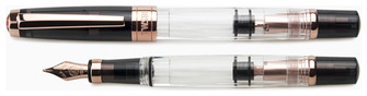 Stylo plume TWSBI, série Diamond 580 Fumée Or rose II (Pointes régulières)
