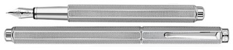 Stylo plume Caran d'Ache, série Ecridor Milanaise Palladium