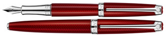 Stylo plume Caran d'Ache, série Léman Rouge Carmin