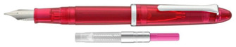Stylo plume Sailor, série Compass 1911 Steel Rose transparent