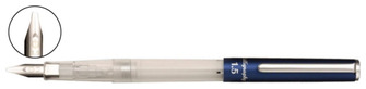 Stylo plume Sailor, série Compass HighAce Neo Calligraphy Fountain Pen Bleu/Translucide (1.5mm) 