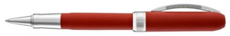 Stylo bille roulante Visconti, série Eco-Logic Rouge/Palladium