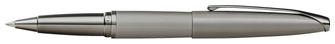 Stylo bille roulante Cross, série ATX PVD gris titane
