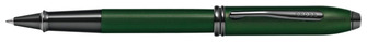 Stylo bille roulante Cross, série Townsend PVD vert