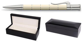 Stylo bille Faber-Castell, série Classic Anello Ivoire  Second Hand  