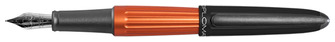 Stylo plume Diplomat, série Aero Orange/Noir