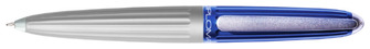 Stylo bille Diplomat, série Aero Bleu/Argent