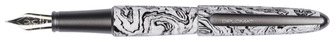 Stylo plume Diplomat, série Aero Noir & Blanc (Volute)