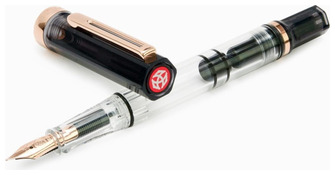 Stylo plume TWSBI, série Eco Fumée Or rose