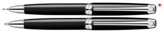 Stylo multifonction* Caran d'Ache, série Léman Noir laqué CT