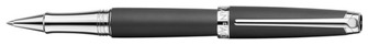 Stylo bille roulante Caran d'Ache, série Léman Noir mat CT