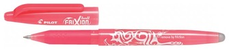 Stylo encre gel Pilot, série Frixion ball Encre rose corail