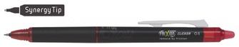 Stylo encre gel Pilot, série Frixion Point Clicker Encre rouge