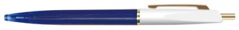 Stylo bille Anterique, série BP1 Blanc & Bleu