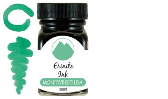 Bouteille d'encre Monteverde, série Gemstone Ink Collection Encre Erinite - 30ml