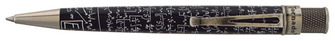 Stylo bille roulante rétractable Retro 51, série Tornado Albert Noir
