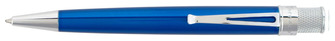 Stylo bille roulante rétractable Retro 51, série Tornado Classic Lacquers Bleu paon