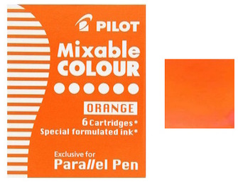 Pilot Ink cartridge, Parallel series Orange ink