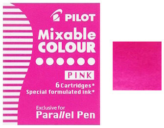 Pilot Ink cartridge, Parallel series Pink ink