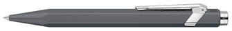Stylo à bille roulante rétractable Caran d'Ache, série 849 Roller Gris