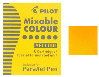 Pilot Ink cartridge, Parallel series Yellow ink