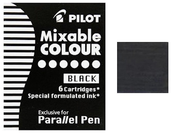 Pilot Ink cartridge, Parallel series Black ink