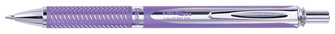 Stylo encre gel rétractable Pentel, série EnerGel Alloy Violet