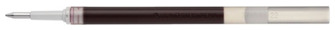 Recharge gel Pentel, série Recharge & encre Encre bordeaux (EnerGel-Metal tip)