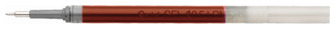 Recharge gel Pentel, série Recharge & encre Encre orange (EnerGel- Needle tip)