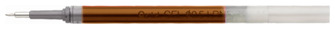 Recharge gel Pentel, série Recharge & encre Encre marron (EnerGel- Needle tip)