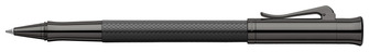 Stylo bille roulante Faber-Castell, Graf von, série Guilloche Black Edition Noir BKT