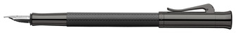Stylo plume Faber-Castell, Graf von, série Guilloche Black Edition Noir BKT