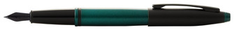 Stylo plume Cross, série Calais Vert/Noir 
