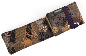 Étui pour stylo Taccia, série Kimono Sakura Night (Simple)