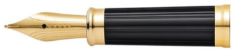 Pointe de stylo plume Cross, série Pièces Plaquée or 23kt (Botanica)