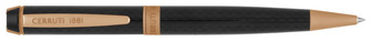 Stylo bille Cerruti 1881, série Fetter Fibre de carbone PGT